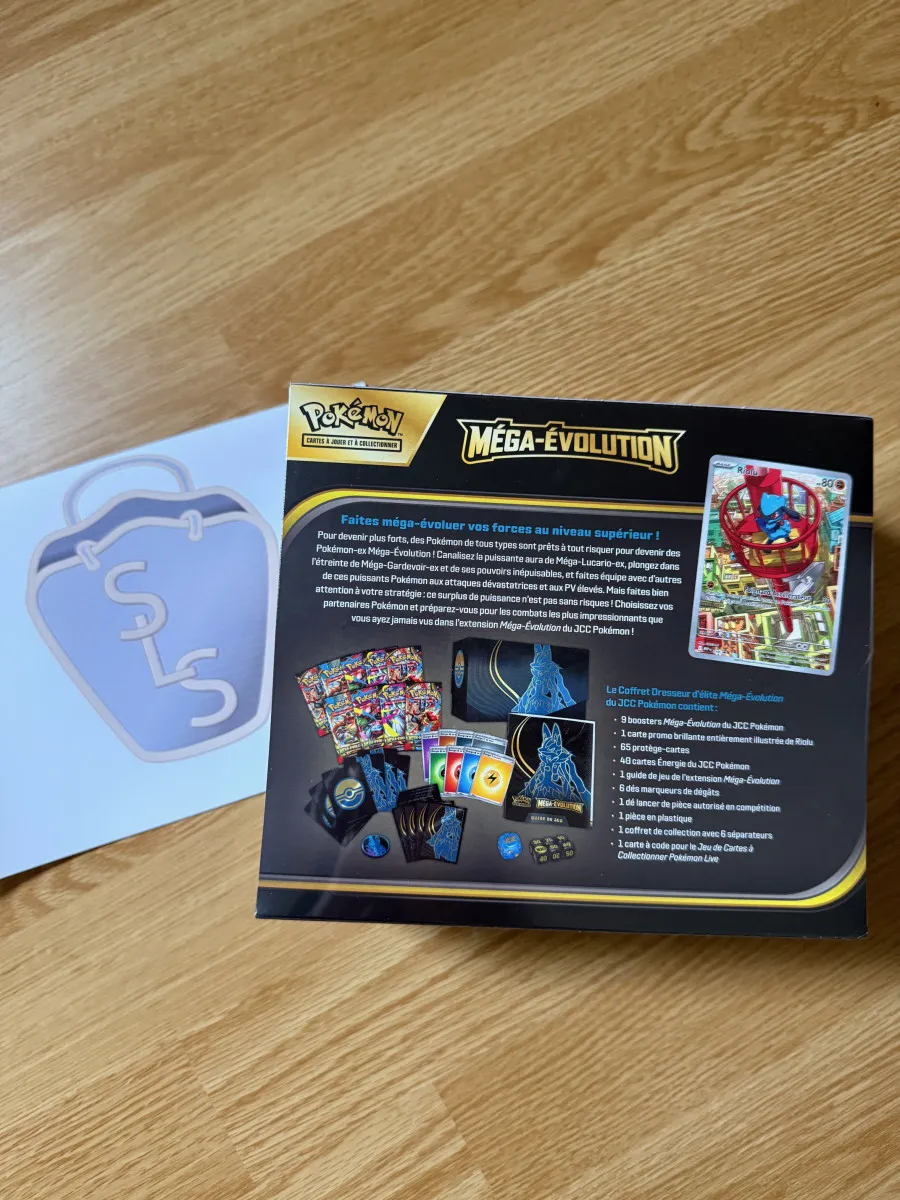 ETB Pokémon, Méga-évolution Lucario, ME01 en français