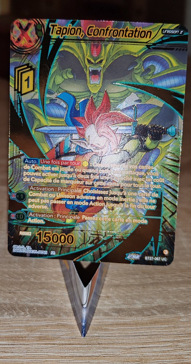 Carte Dragon Ball Tapion GOLD FR
