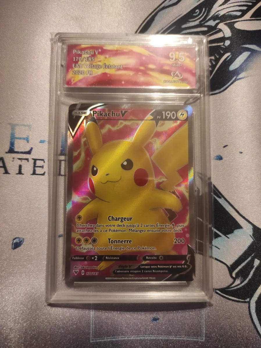 -10% Pikachu V FA EB3 CA 9.5