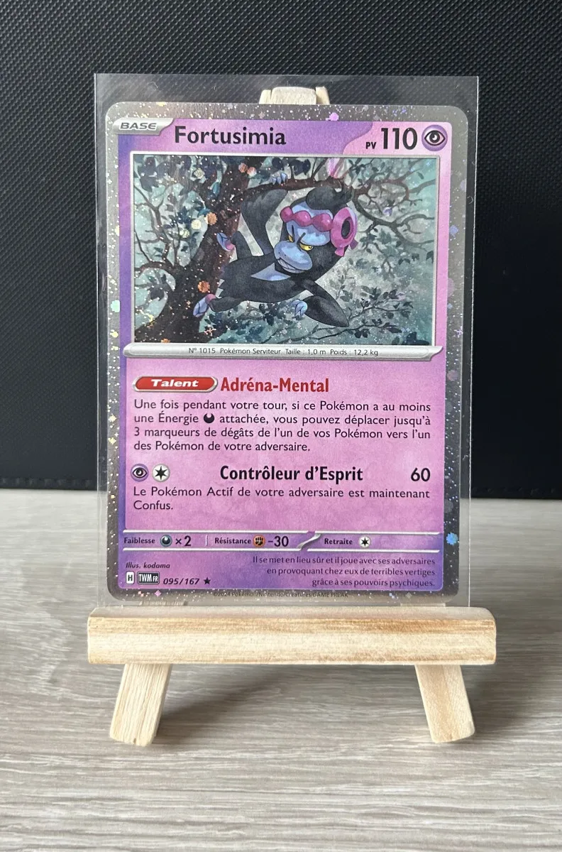 Carte Pokémon - Fortusimia 95/167 - Cosmo Holo - Mascarade Crépusculaire