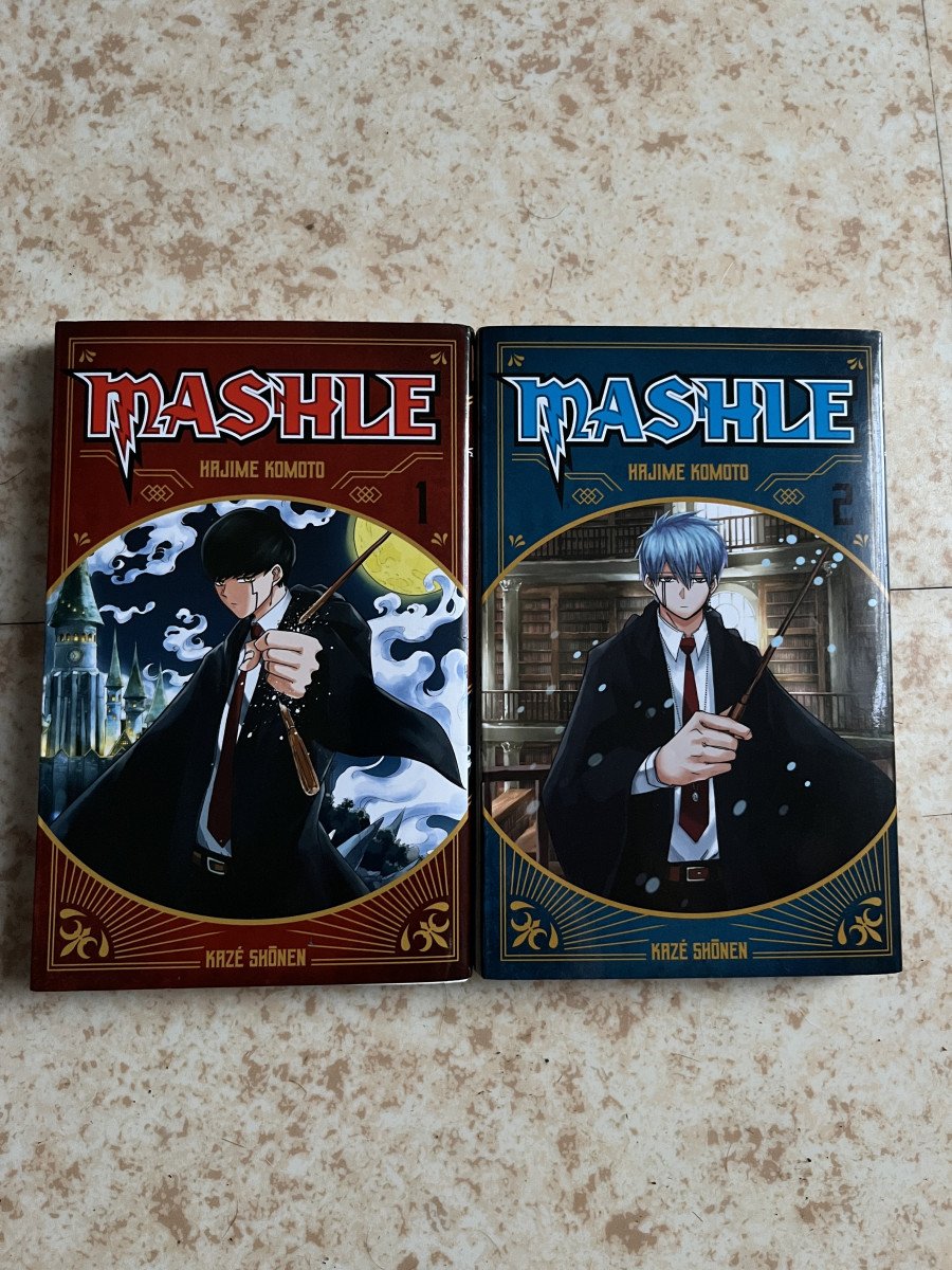 Vends lot de manga "Mashle" tome 1 et 2