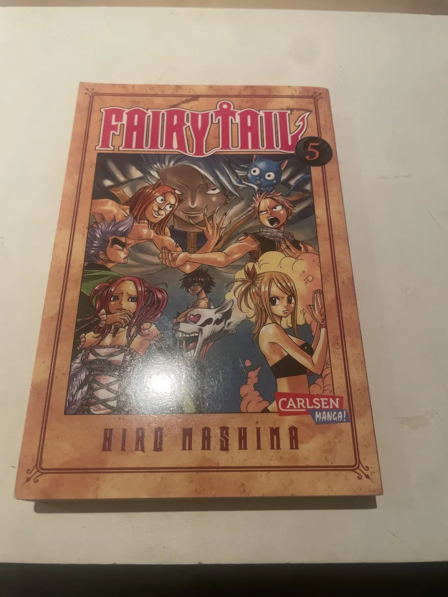 Manga fairytail tome 5