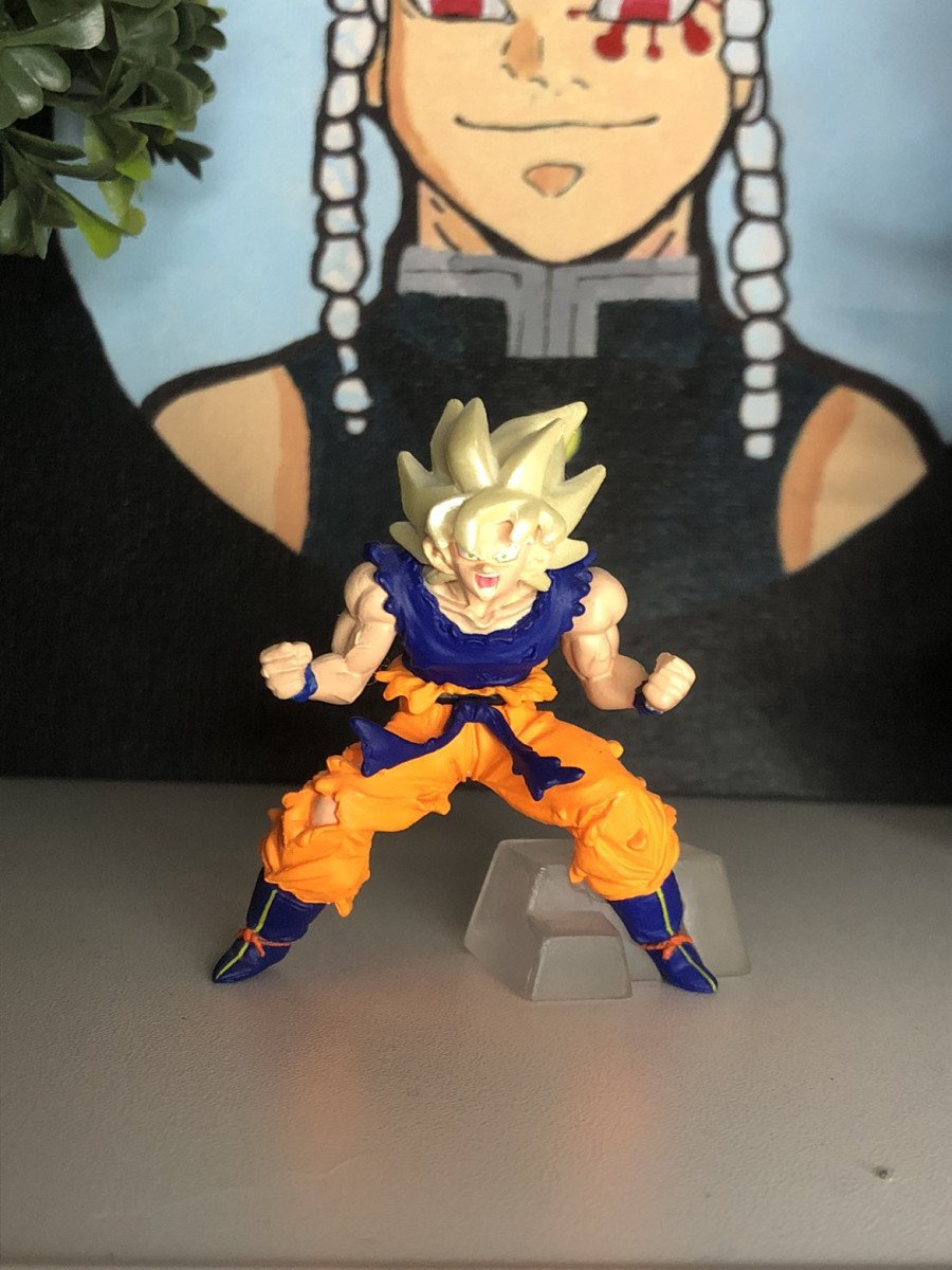 Gashapon Goku SSJ HG Dragon Ball Z Vol.17 2009 Bandai – Rare Japonaise TBE