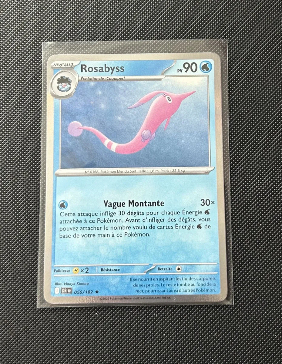 Carte Pokémon - Rosabyss 56/182 - Holo - Rivalités Destinés