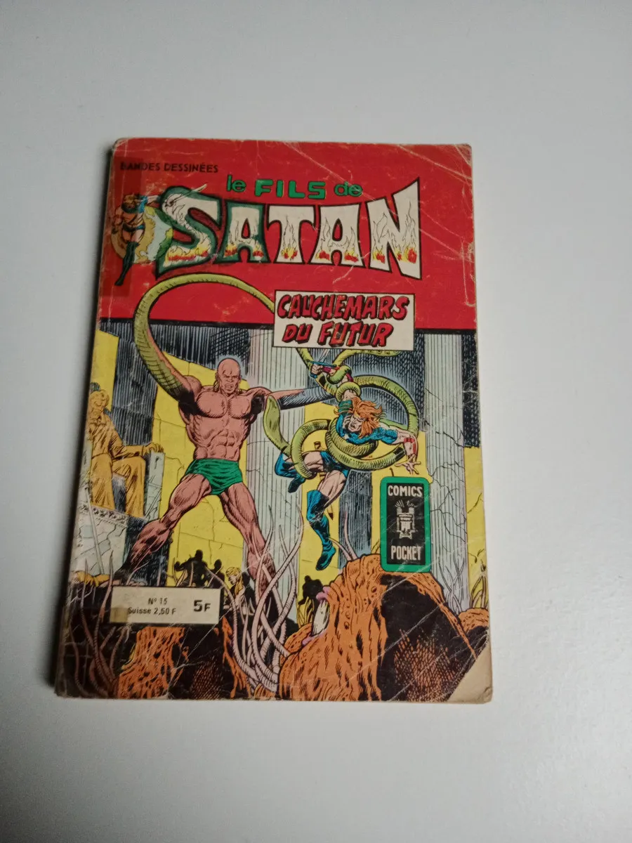 Le Fils De Satan N° 15 : "Cauchemars Du Futur" de 1980