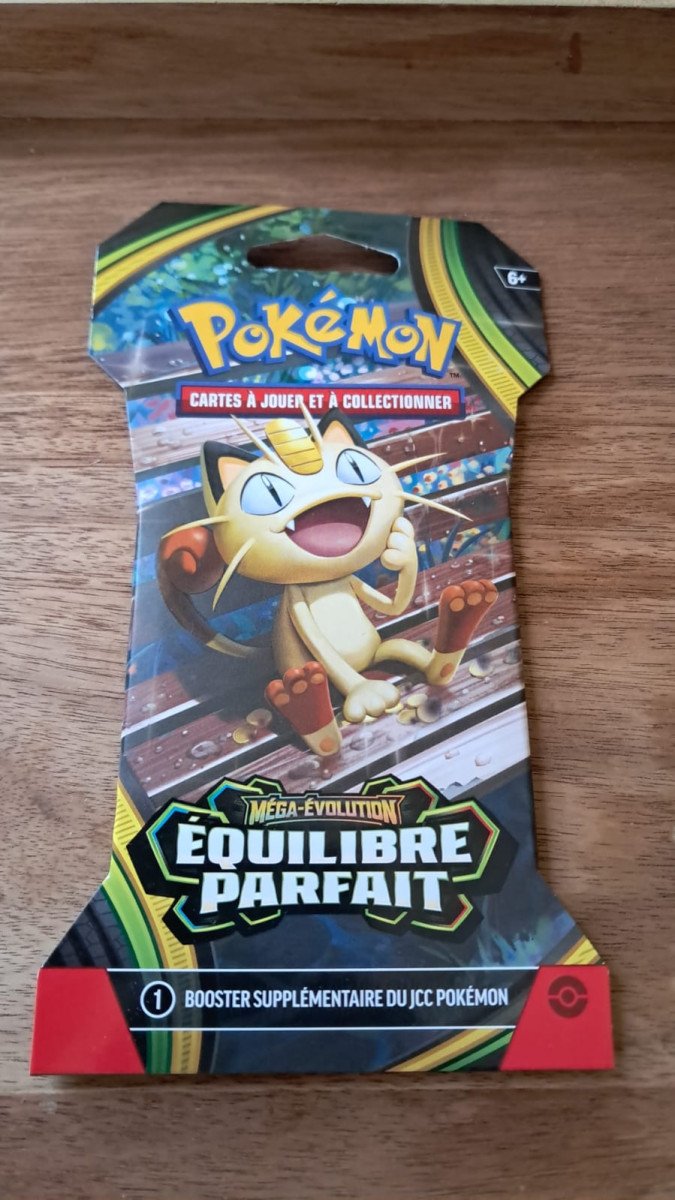 Booster Pokemon Méga Évolution Équilibre Parfait
