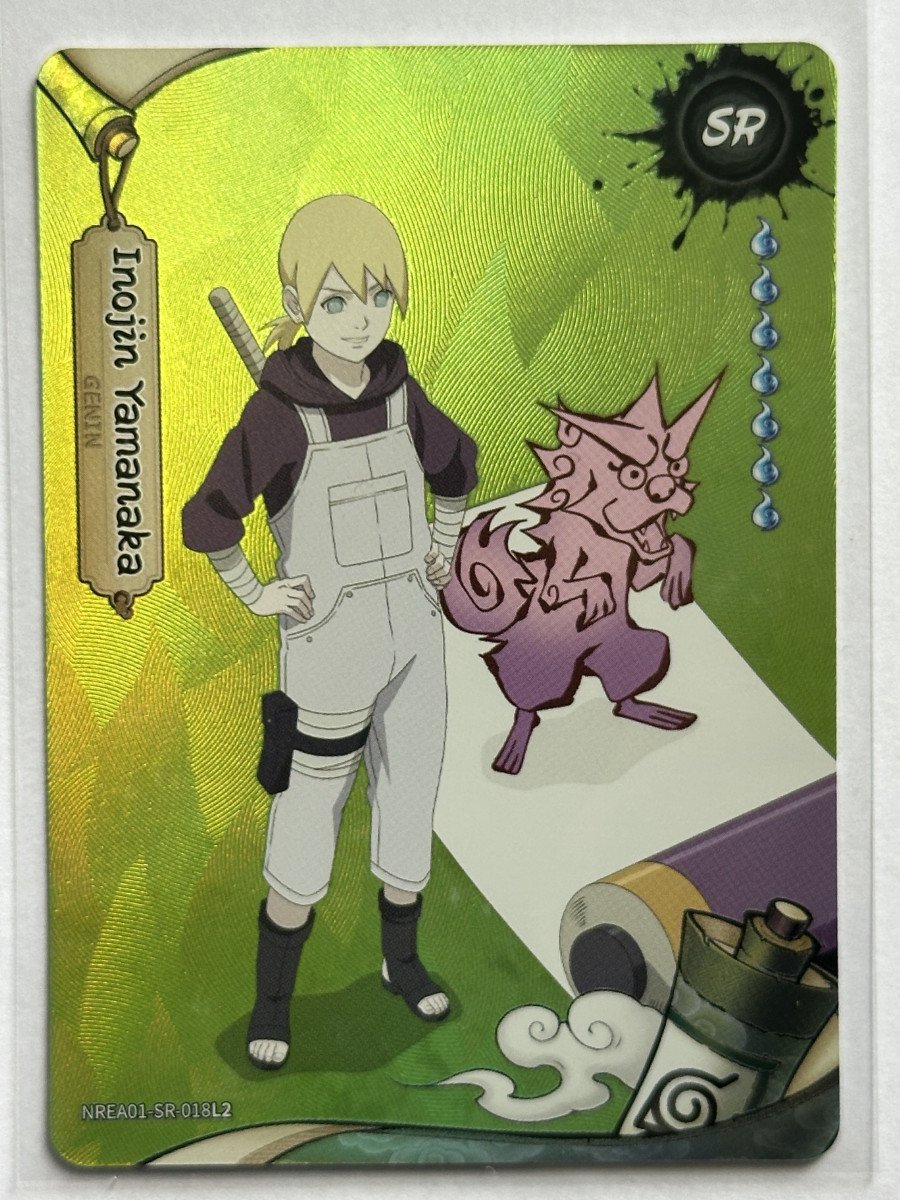 Inojin Yamanaka SR NREA01-SR-018L2 - Carte Naruto/Boruto Kayou EN