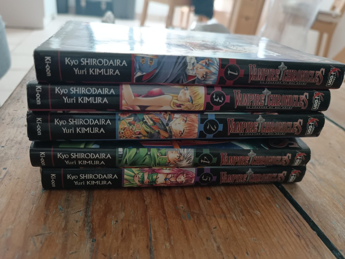 Vampire Chronicles 5 premiers Tomes