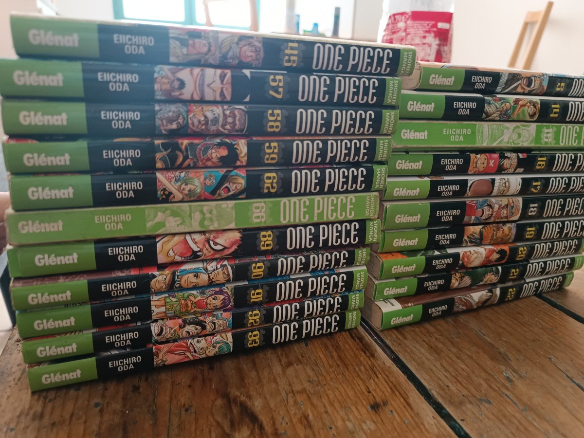 Quelques Tomes de la Série One Piece