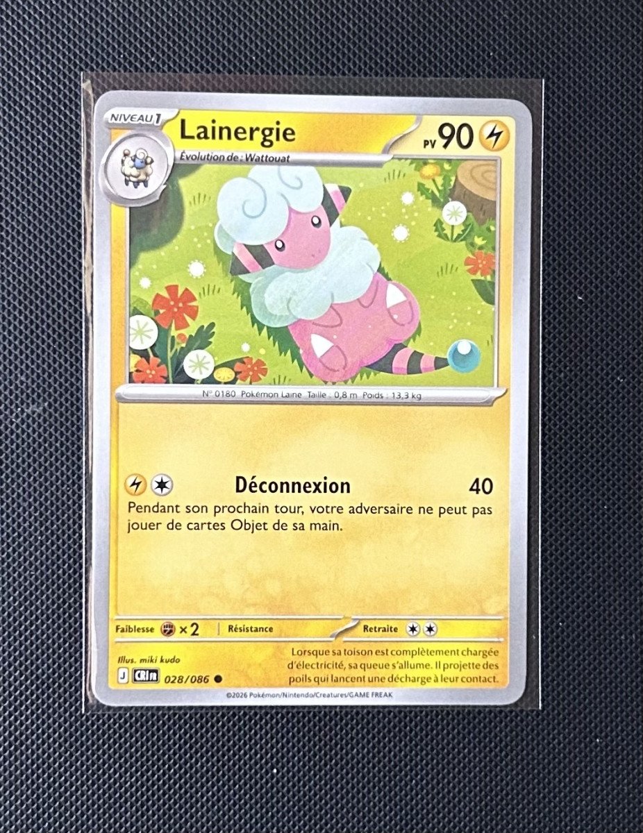 Carte Pokémon - Lainergie 28/86 - Chaos Ascendant