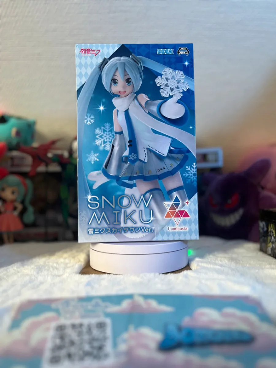 Figurine Hatsune Miku Luminasta Snow Miku Skytown