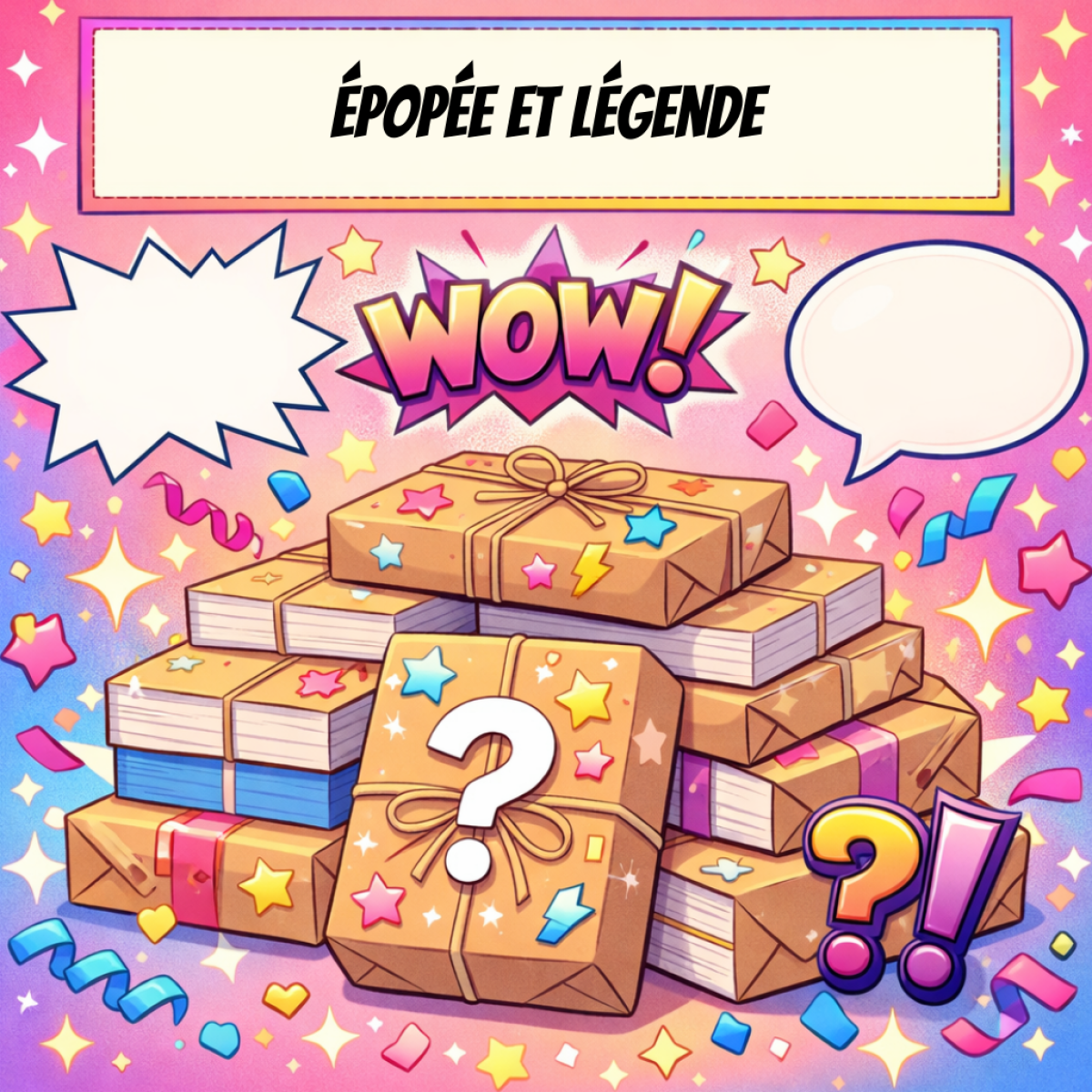 Paquet Mystère Manga - Epopée et Légende
