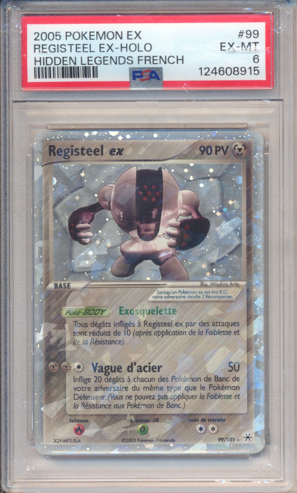 Registeel ex - Pokemon (Bloc Ex)