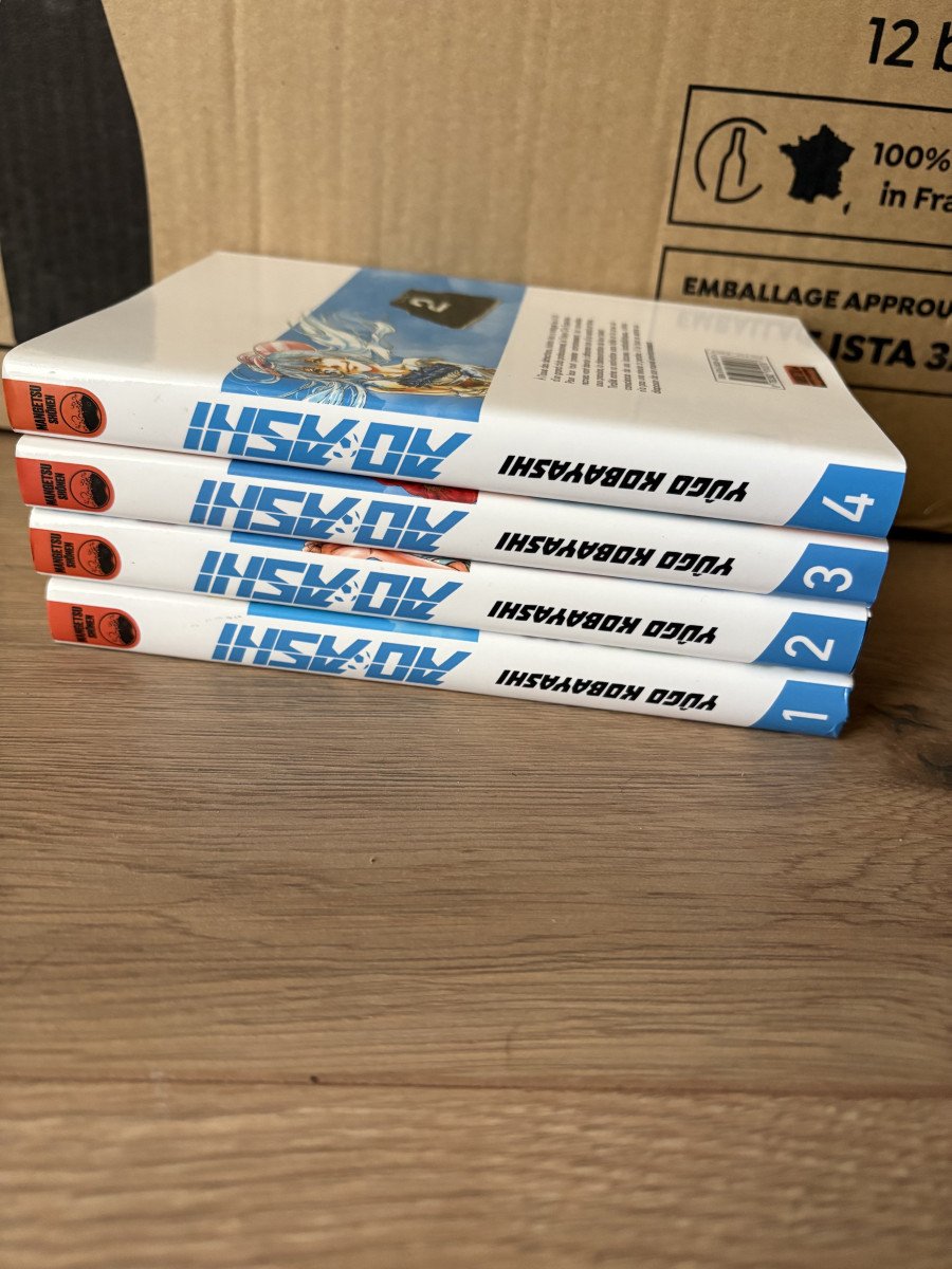 Mangas ao ashi tome 1 a 4