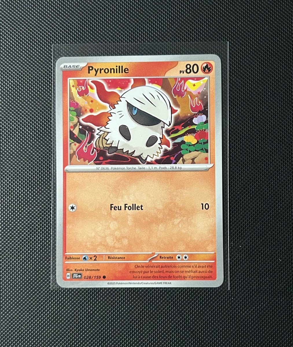 Carte Pokémon - Pyronille 28/159 - Aventure Ensemble