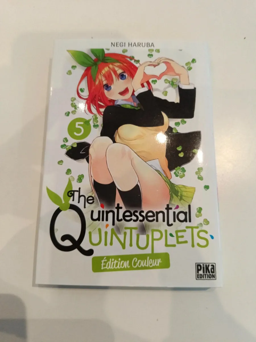 The quintessential quintuplets tome 5 édition couleur