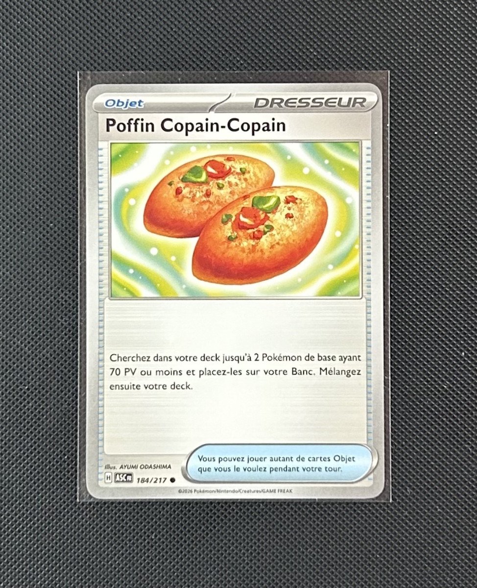Carte Pokémon - Poffin Copain-Copain 184/217 - Héros Transcendants
