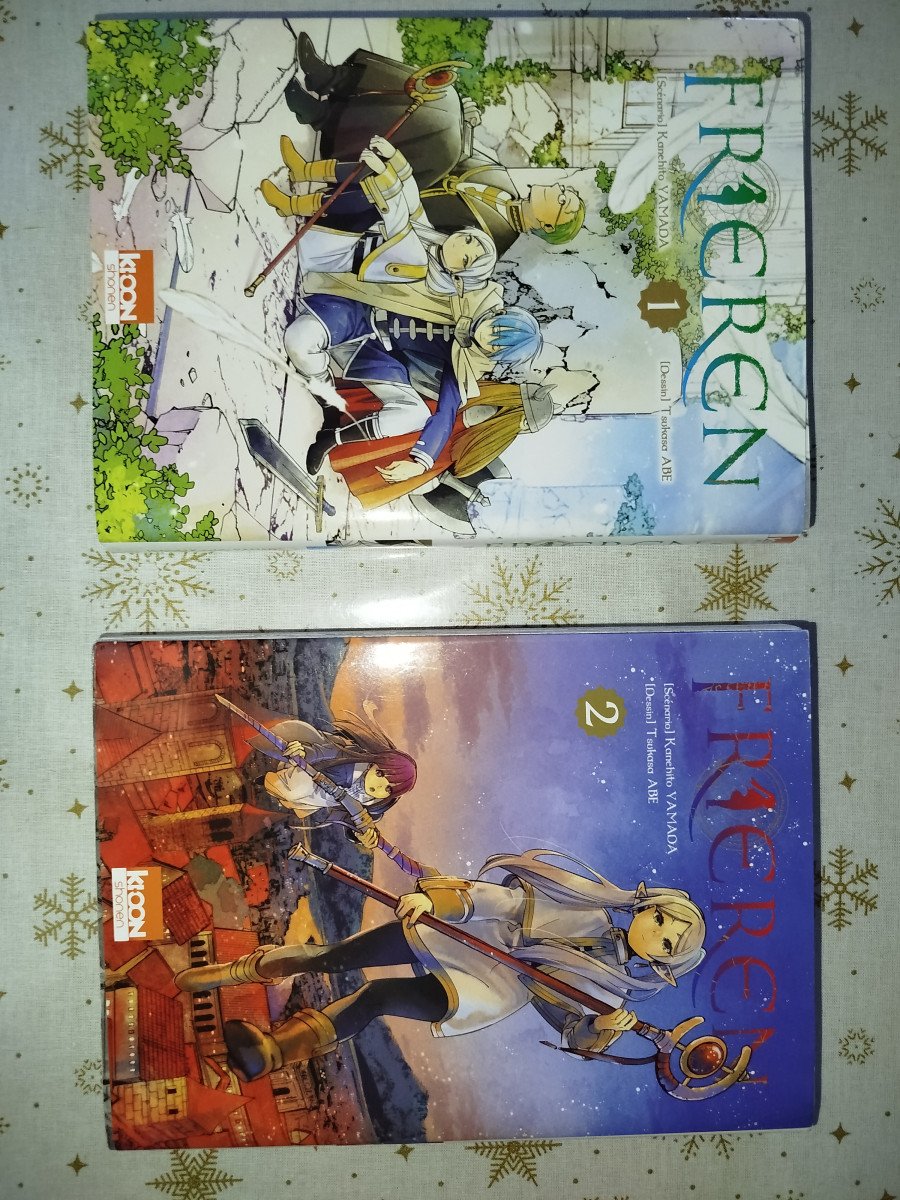 Vend deux manga Frieren. Tome 1 et 2