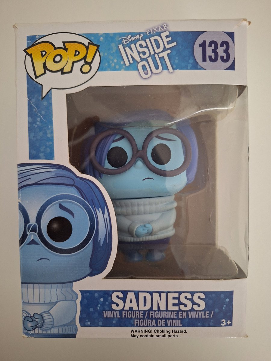 👉 Funko Pop Inside Out (Vice Versa) Sadness (Tristesse) #133