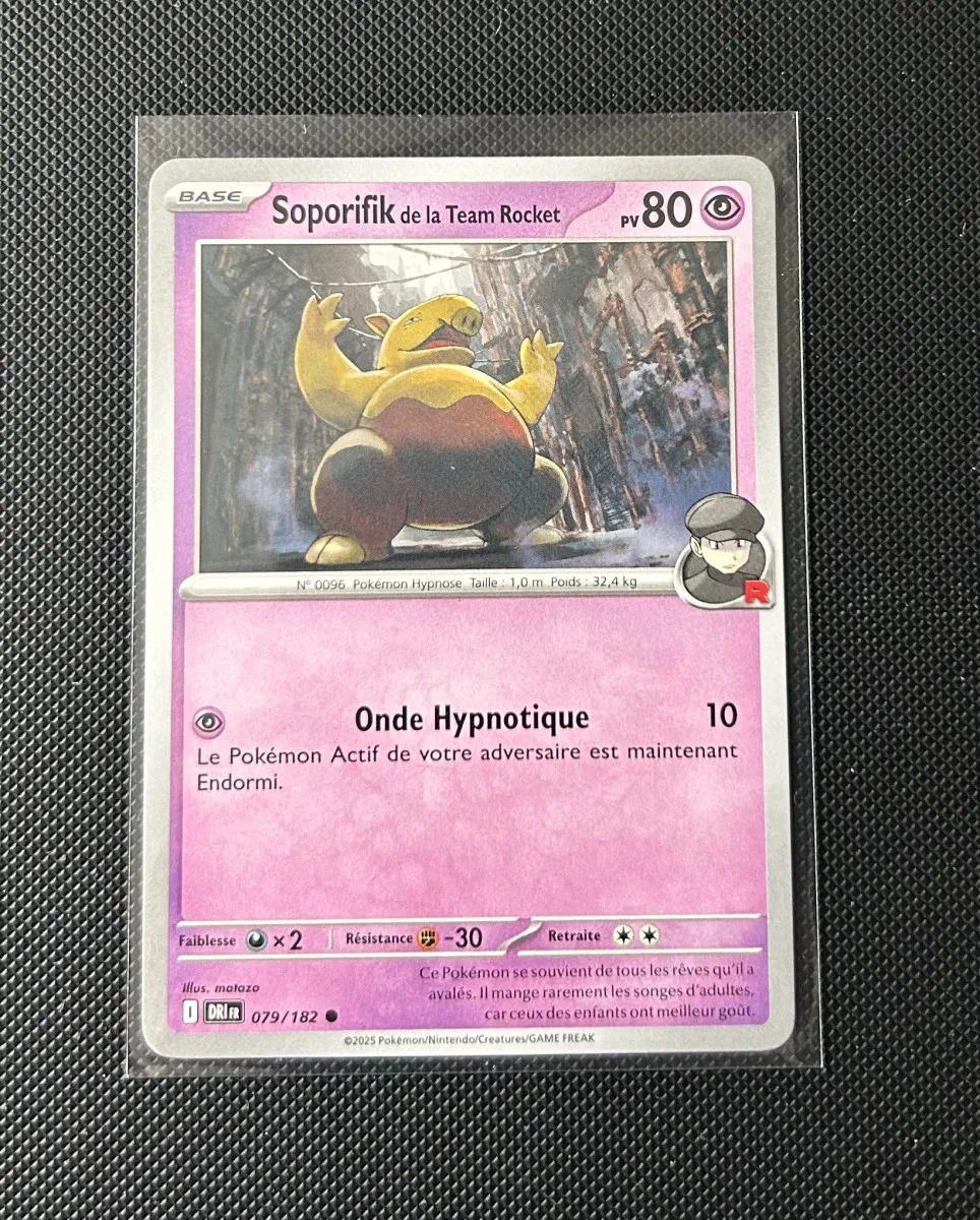 Carte Pokémon - Soporifik de la Team Rocket 79/182 - Rivalités Destinés