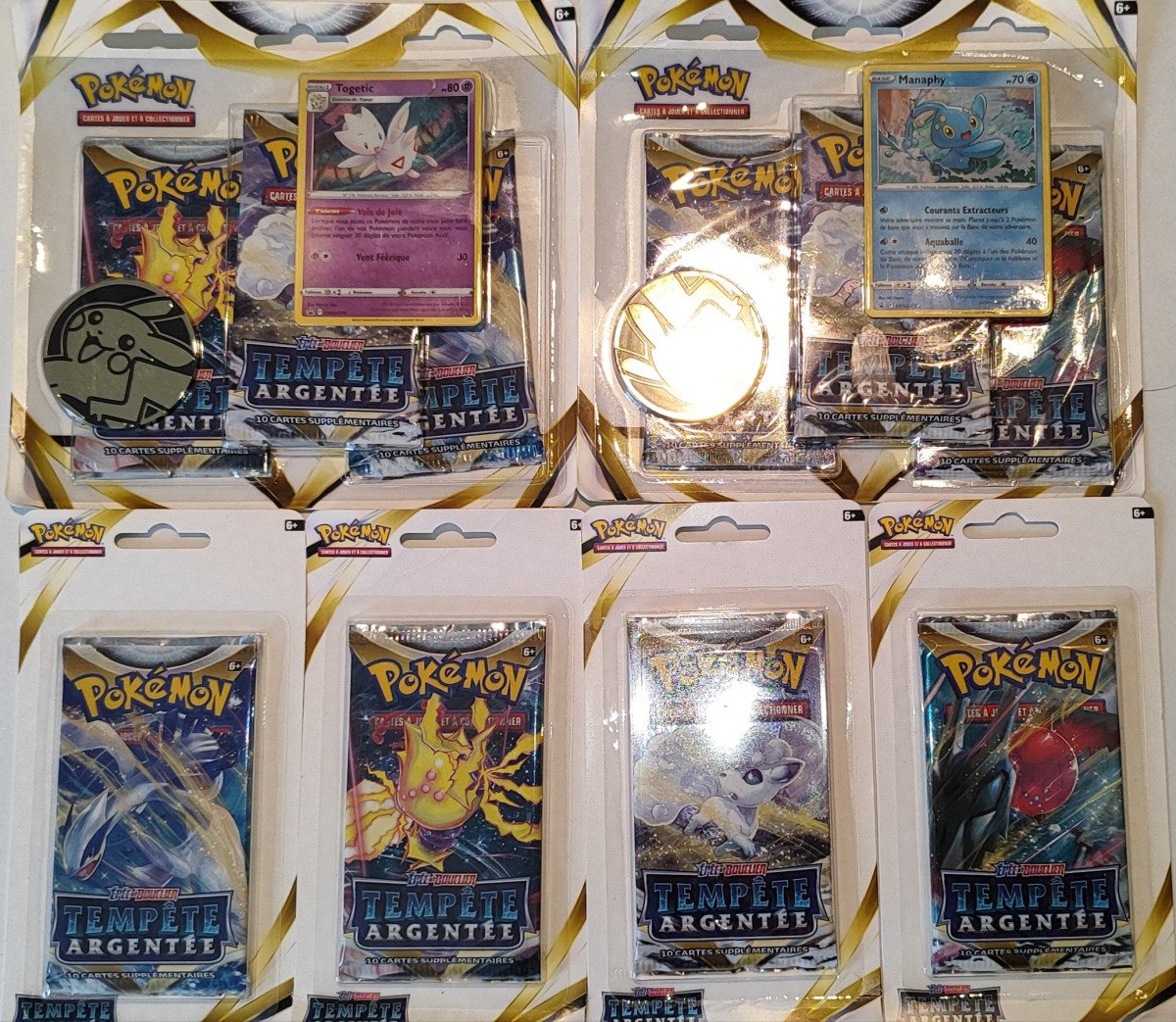 🇫🇷 Lot Artset complet Pokémon 🇫🇷 Tempête Argentée.