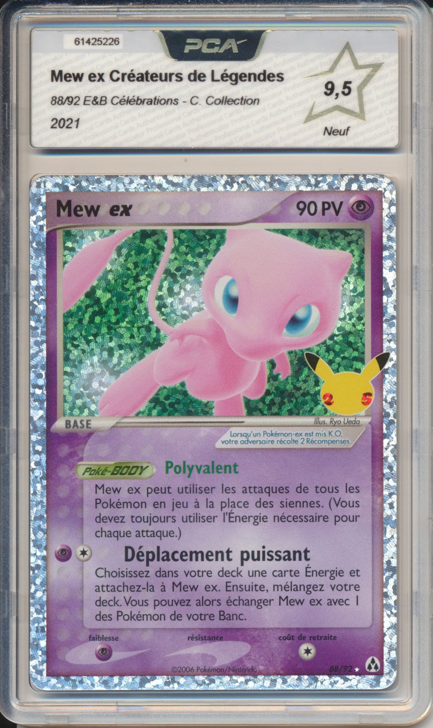 Mew ex Créateurs de Légendes - Pokemon (Célébrations - C. Collection)