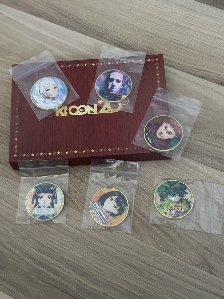 Médailles Ki-oon 20ans - Collection + Coffret de rangement