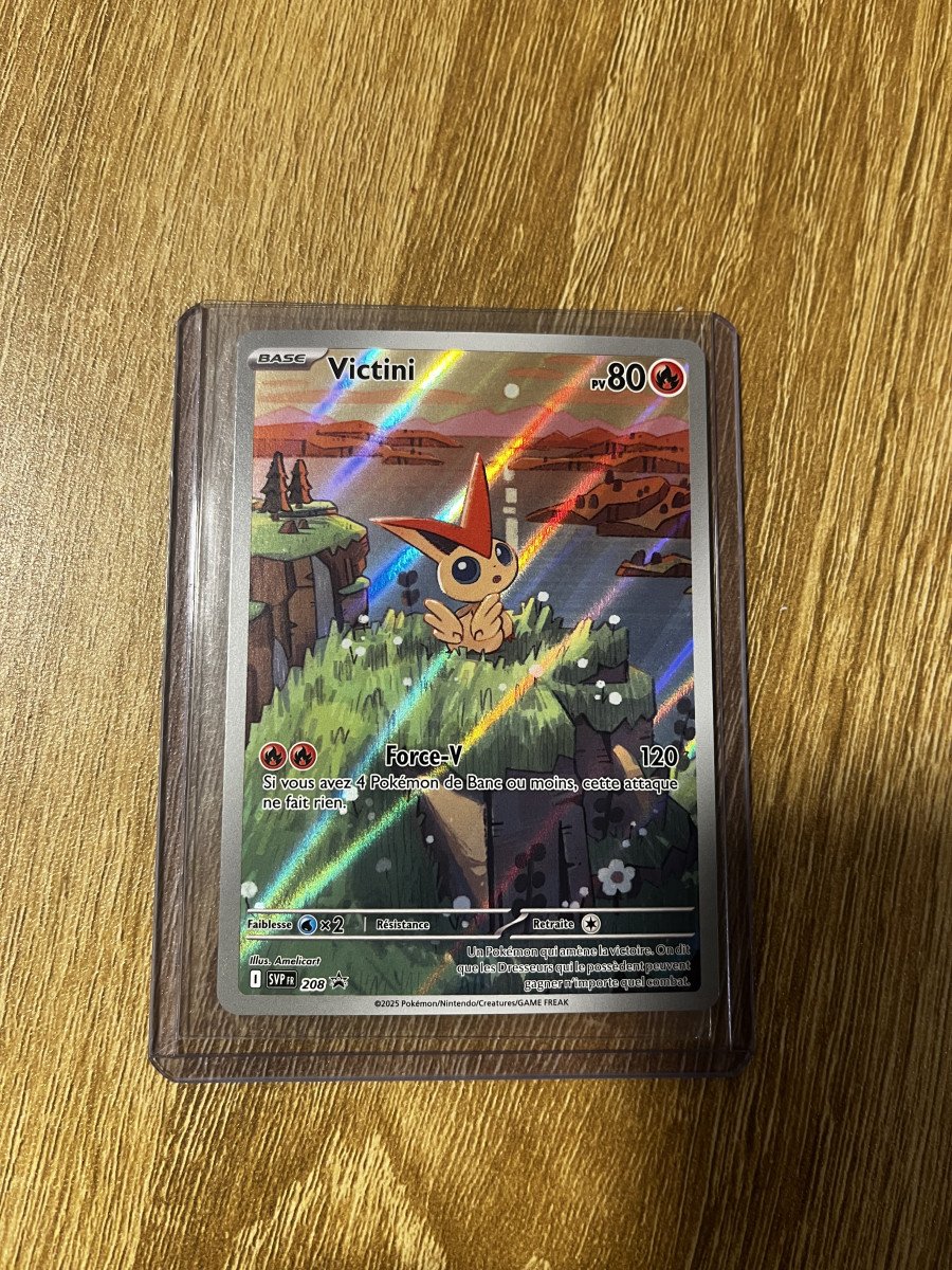 Carte promo Pokemon Victini SVPfr 208