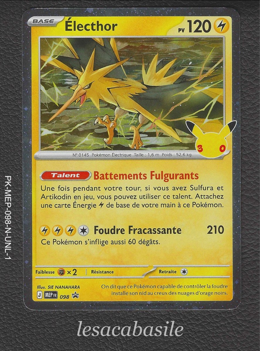 Electhor Holo Cosmos MEP 098 - FR - Promos Méga-Evolution