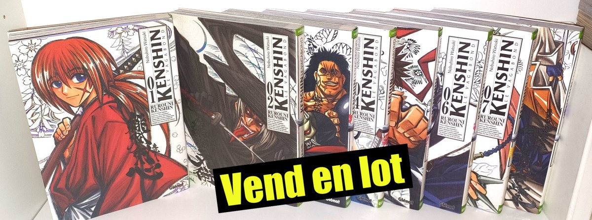 Kenshin le vagabond "Deluxe" : 1à8 (sur 22)