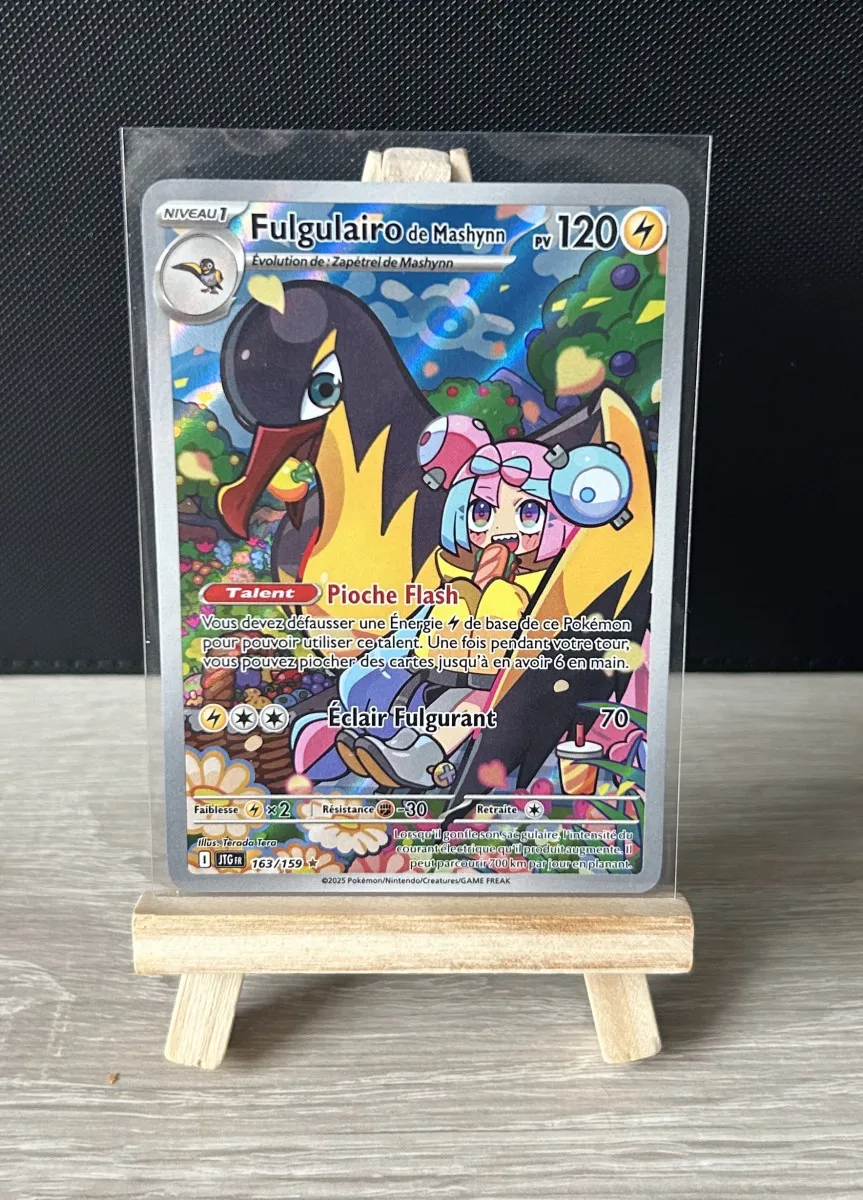 Carte Pokémon - Fulgulairo de Mashynn 163/159 - Aventure Ensemble