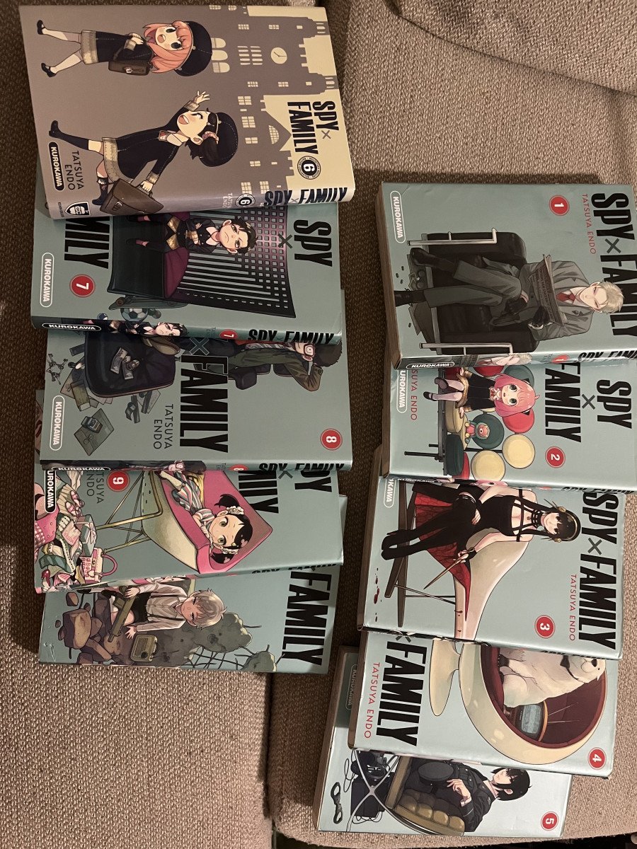 Mangas spy x family tome 1 - 10