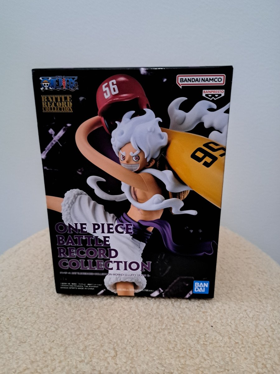 Figurine One Piece - Luffy Gear 5 II (Baseball Ver.) - Battle Record Collection - Banpresto / Bandai (Neuf/Scellé)