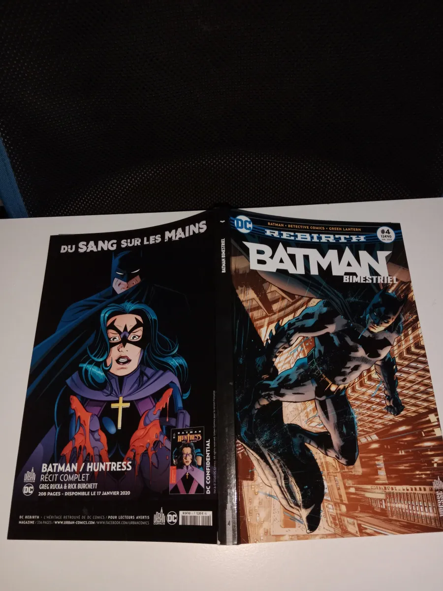 batman rebirth bimestriel N°4 dc presse urban TTBE