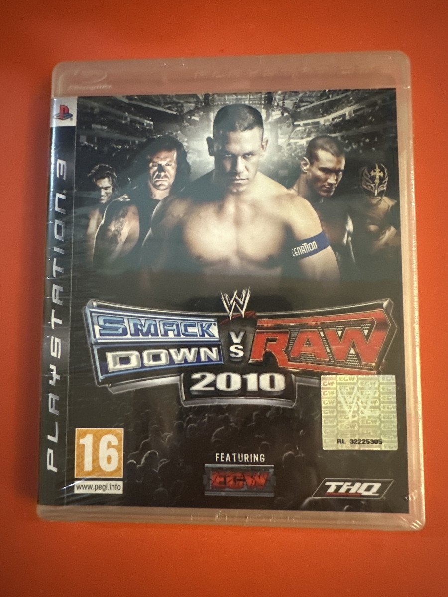 Jeu ps3 smackdown raw 2010 neuf blister