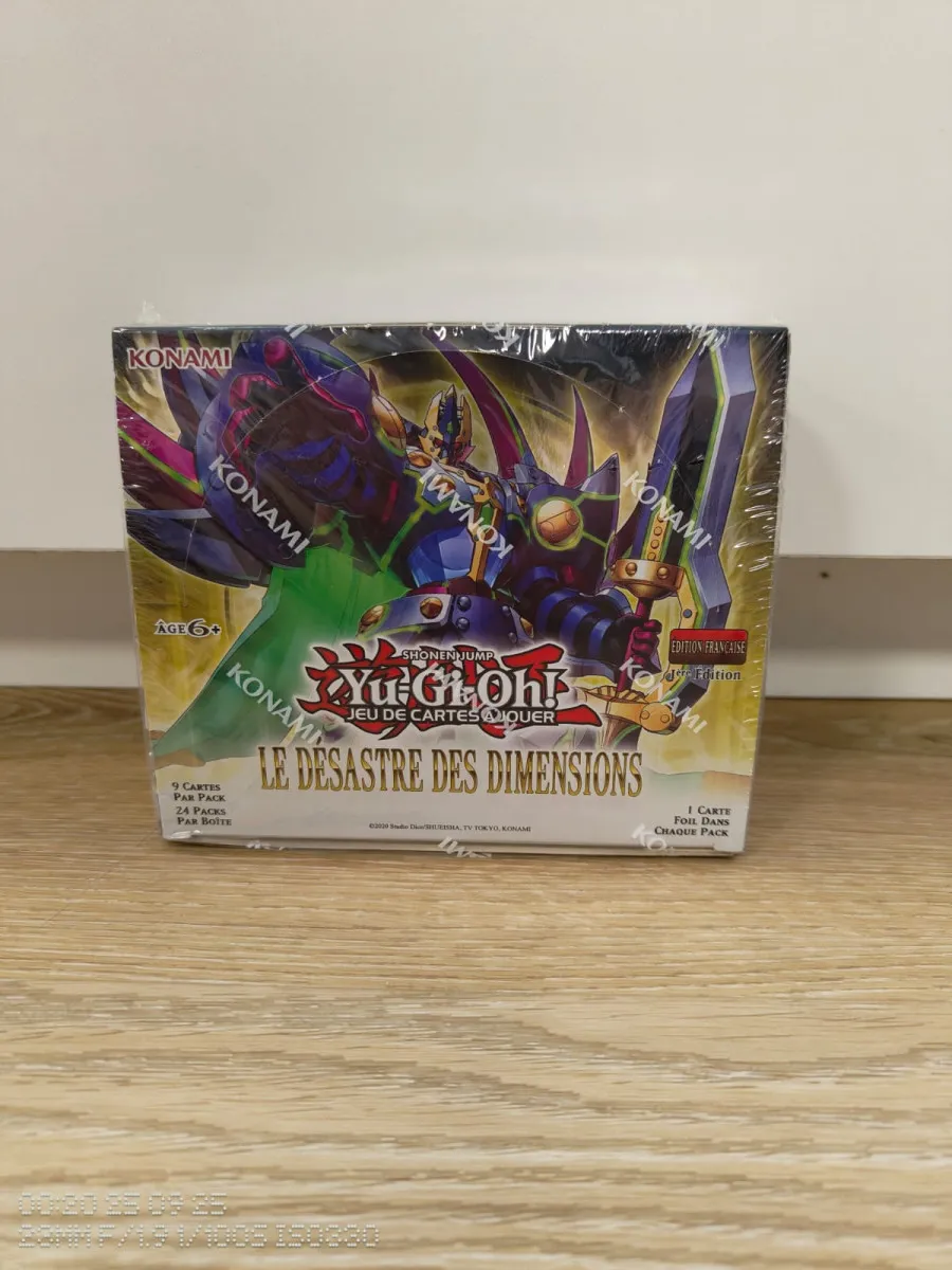 Yu-Gi-Oh! JCC - Display de Pack de Booster Le Désastre des Dimensions (24 Boosters) - FR