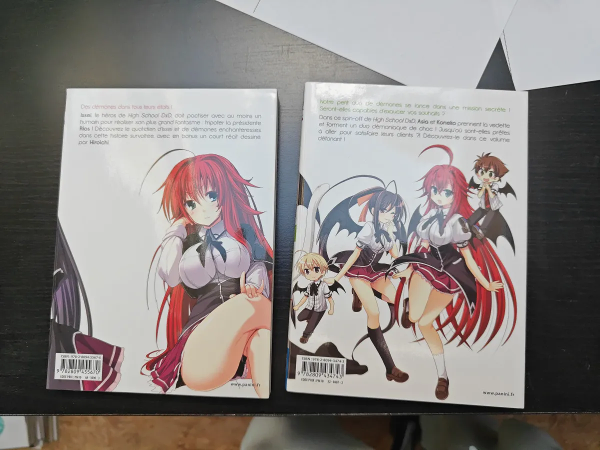 Manga Spinoff Highschool dxd