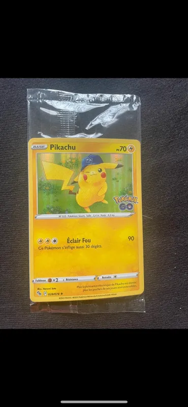 carte pikachu promo