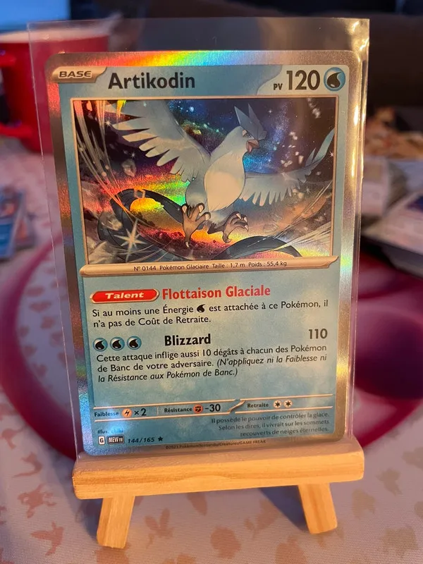 Carte Pokémon Artikodin 151