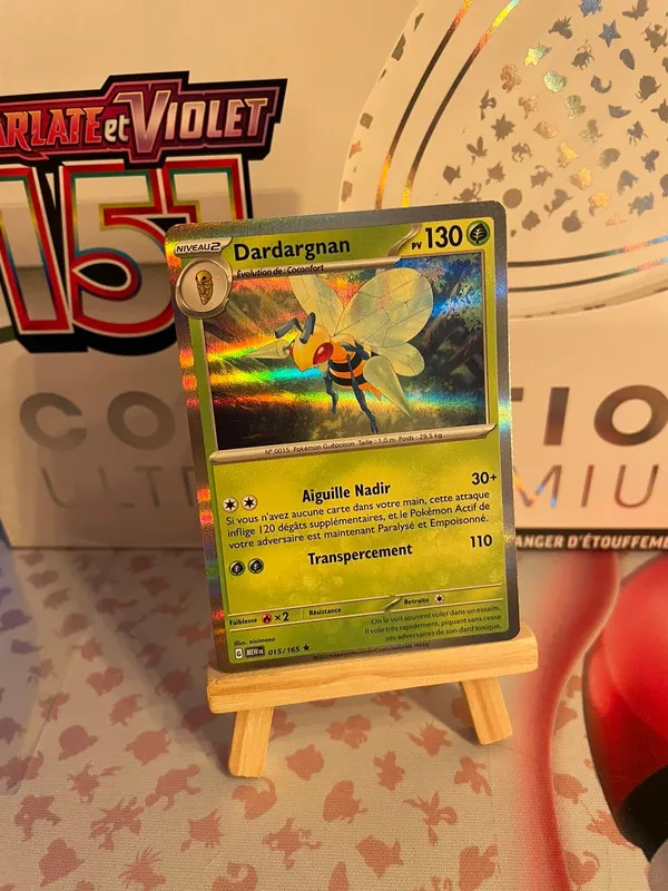 Carte Pokémon Dardargnan 151