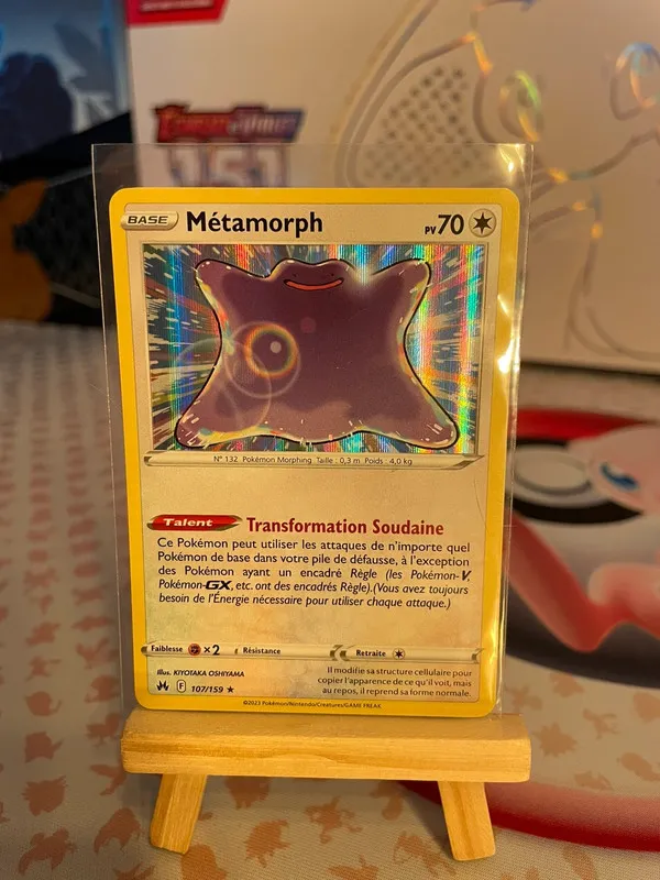 Carte Pokémon métamorph