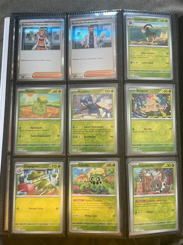 carte pokémon reverse écarlate et violet