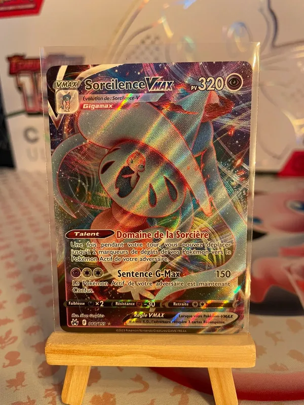 Carte Pokémon Sorcilence Vmax