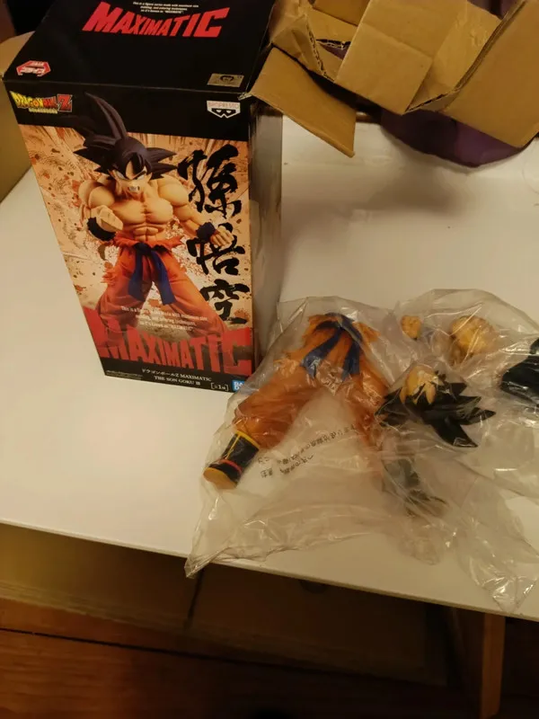 Figurine dragon ball goku maximatic