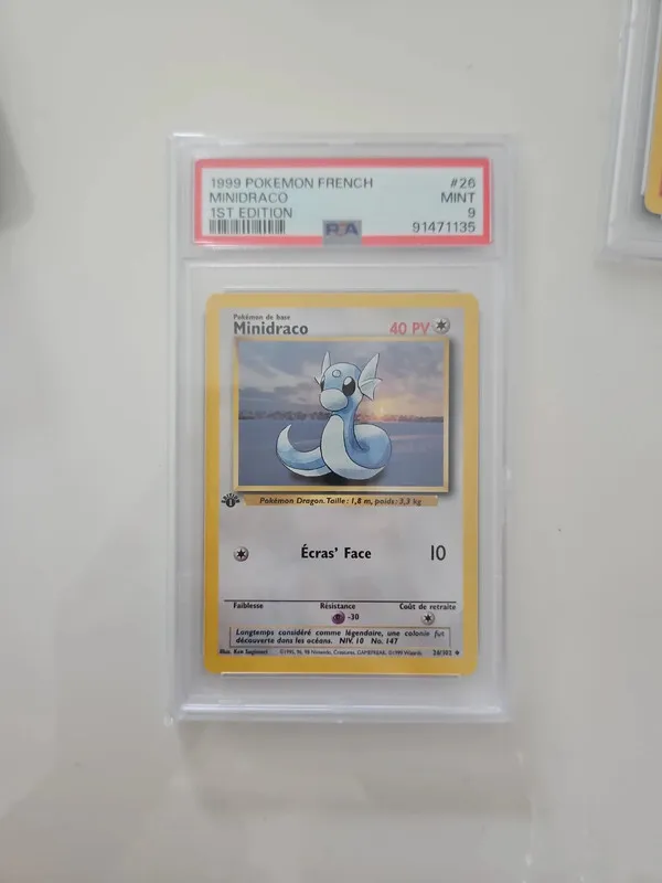 Minidraco 26/102 édition 1 PSA9