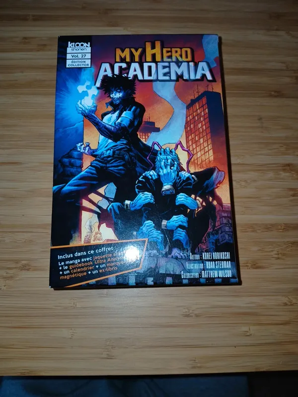 My hero academia tome 27 collector