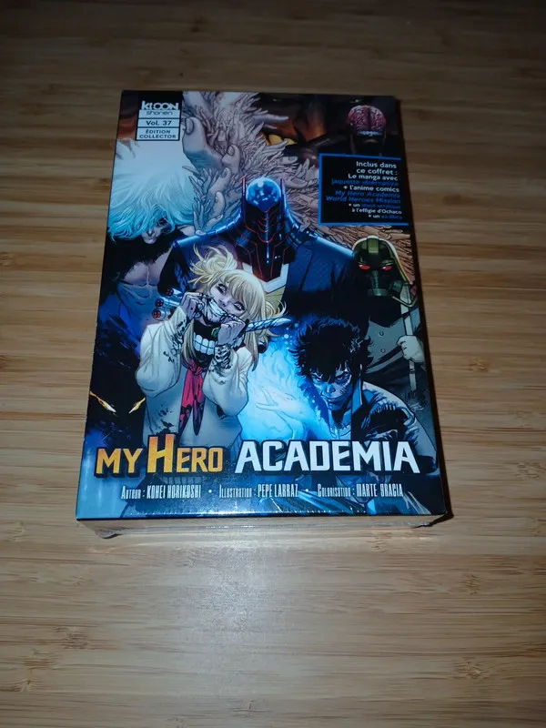 My hero academia tome 37 collector scellé