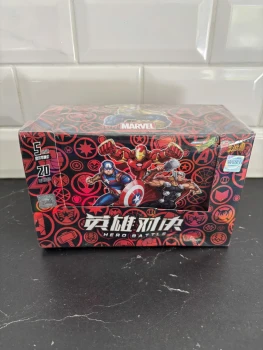 Display MARVEL Kayou Série 2 "Hero Battle" 20 Boosters OFFICIEL! 120 Cartes à collectionner