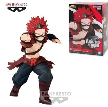 My Hero Academia - Figurine Eijiro Kirishima Red Riot The Amazing Heroes Vol. 35 - banpresto