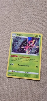 Carte Pokémon Migalos holo Épée et Bouclier